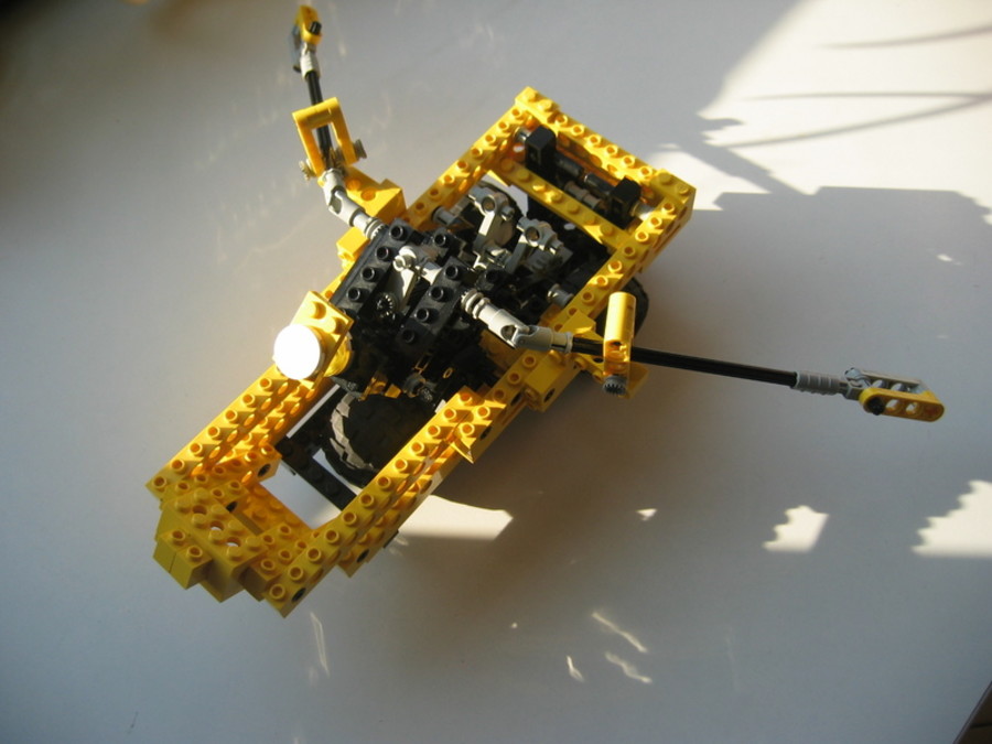Technic 8062: evezős csónakos figura + dupla motor