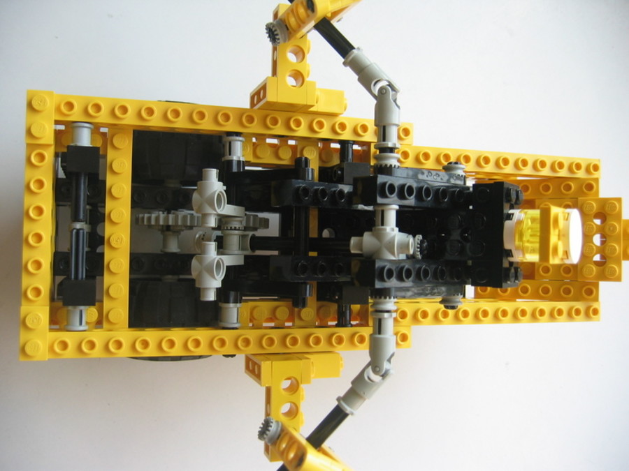 Technic 8062: evezős csónakos figura + dupla motor