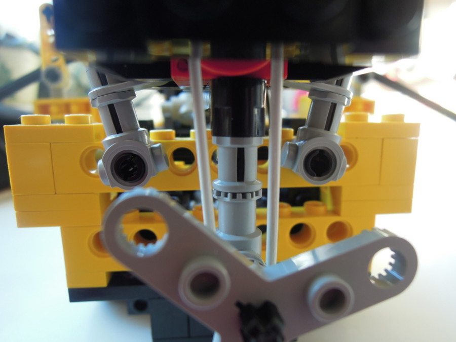 Technic 8062: evezős csónakos figura + dupla motor