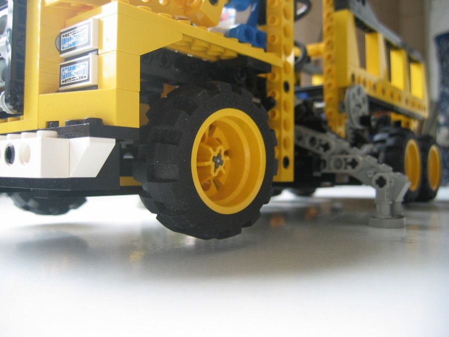 Technic 8460 B modell MOD, pneumatikus rönkrakodó teherautó