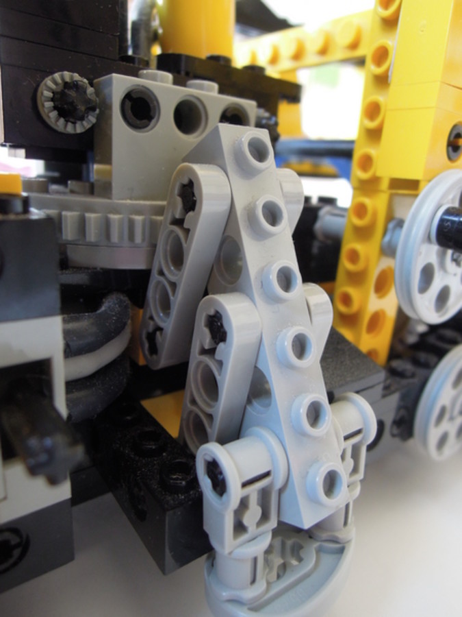 Technic 8460 B modell MOD, pneumatikus rönkrakodó teherautó
