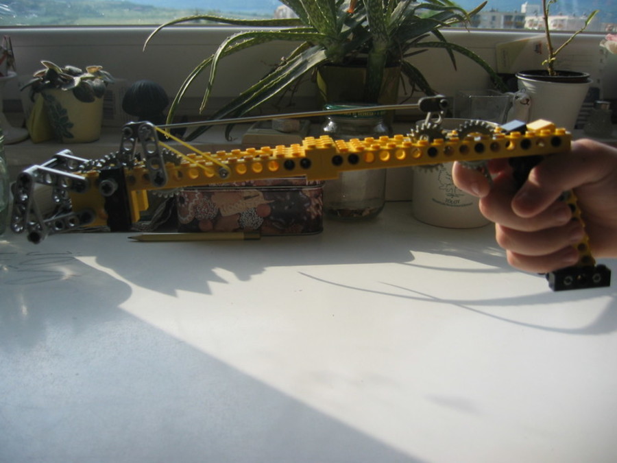 Technic 8074: egyszerű szerkezet