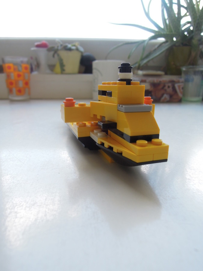 Designer Set 4505: óceánjáró és konténerszállító