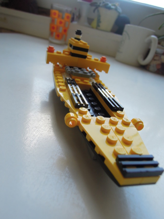Designer Set 4505: óceánjáró és konténerszállító