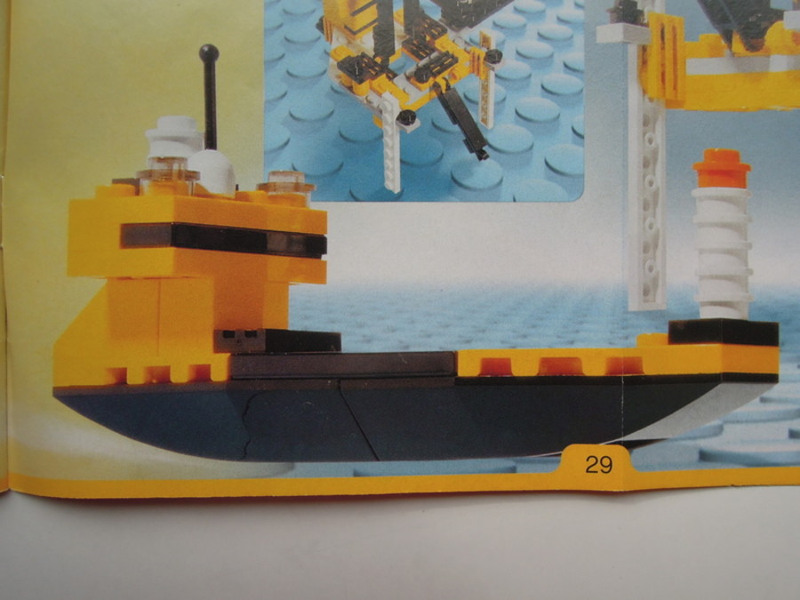 Designer Set 4505: olajfúró torony tankerrel és helikopterrel