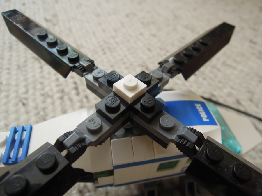 City 7741 Motorizált rendőrségi helikopter