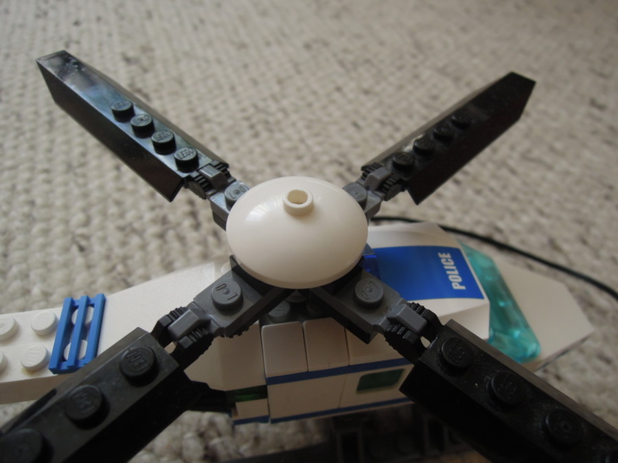 City 7741 Motorizált rendőrségi helikopter
