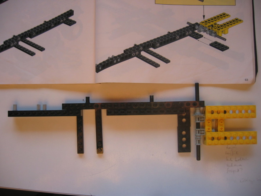Technic 8062: tandemrotoros teherhelikopter