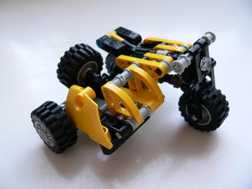 Technic 8045: oldalkocsis motor