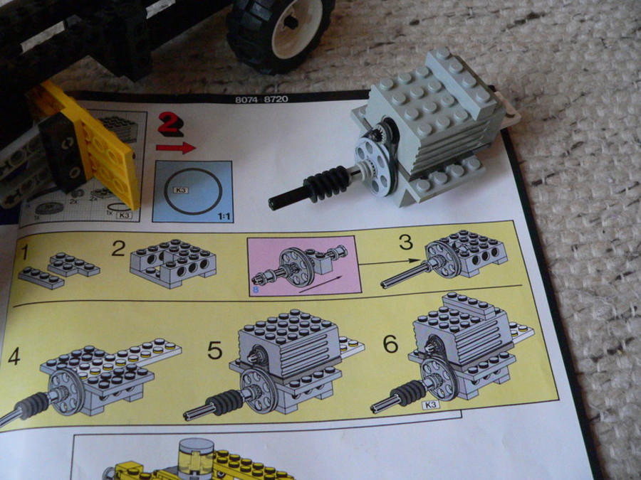 Technic 8074: gréder