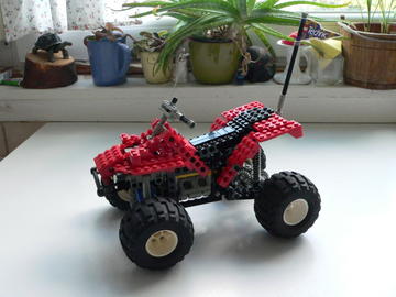 Technic 8858: Quad