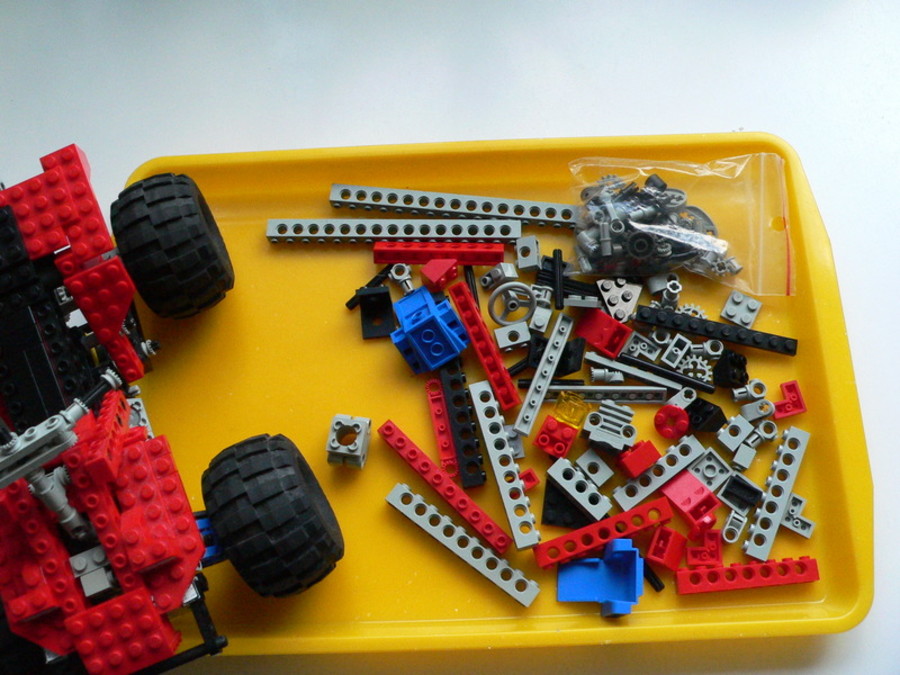 Technic 8858: Quad