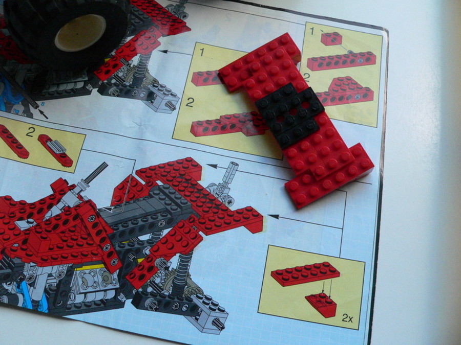 Technic 8858: Quad