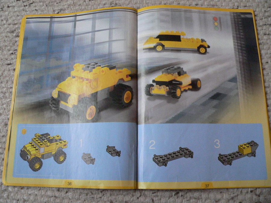 Designer Set 4096: gyors terepjáró és flottatársai