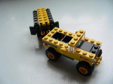 Designer Set 4096: 4x4-es dzsip vontatmánnyal