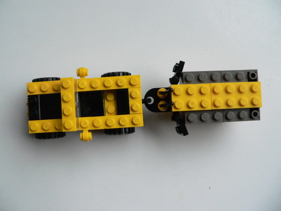Designer Set 4096: 4x4-es dzsip vontatmánnyal