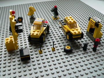 Designer Set 4096: autószerelő műhely