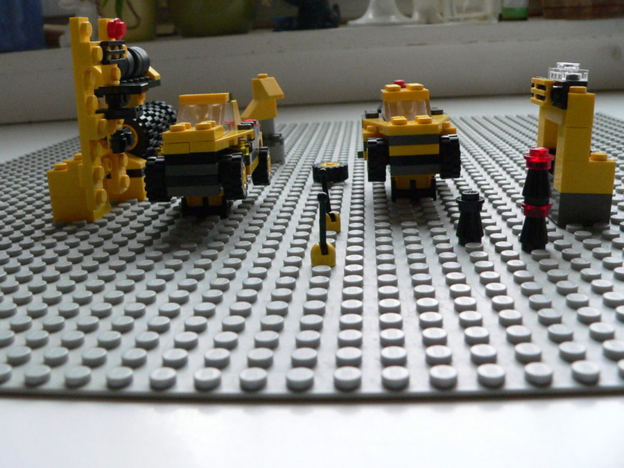 Designer Set 4096: autószerelő műhely