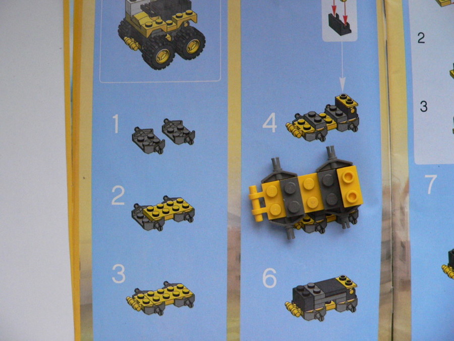 Designer Set 4096: darus építkezés