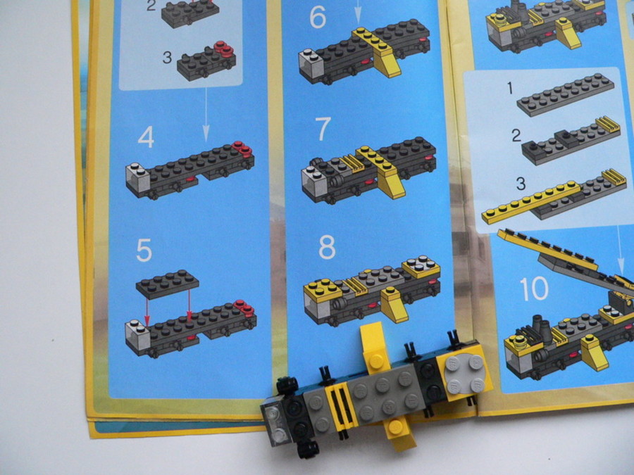 Designer Set 4096: darus építkezés