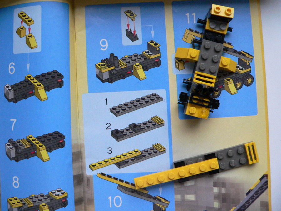 Designer Set 4096: darus építkezés