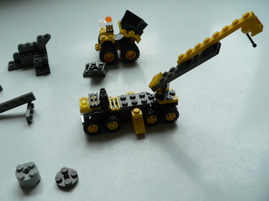 Designer Set 4096: darus építkezés