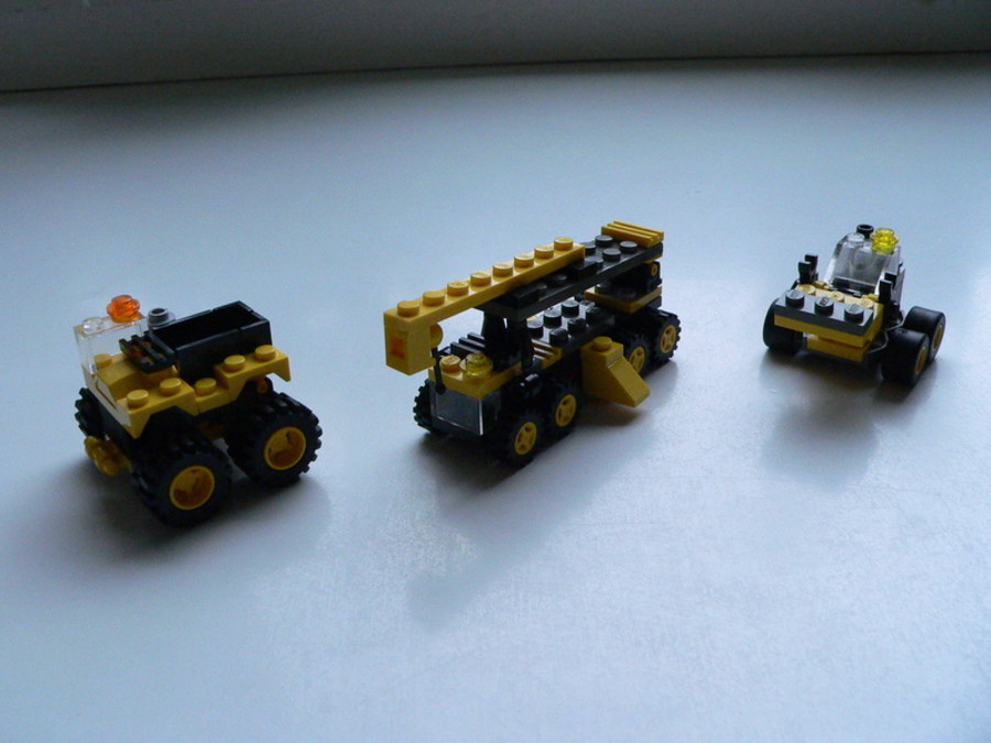 Designer Set 4096: darus építkezés