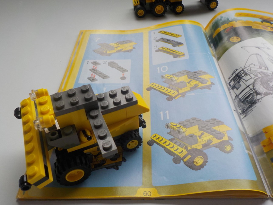 Designer Set 4096: mezőgazdasági gépek