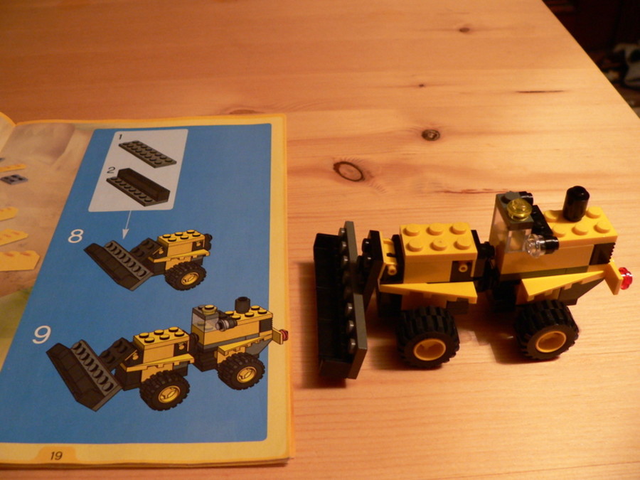 Designer Set 4096: profi rakodó kiegészítőkkel