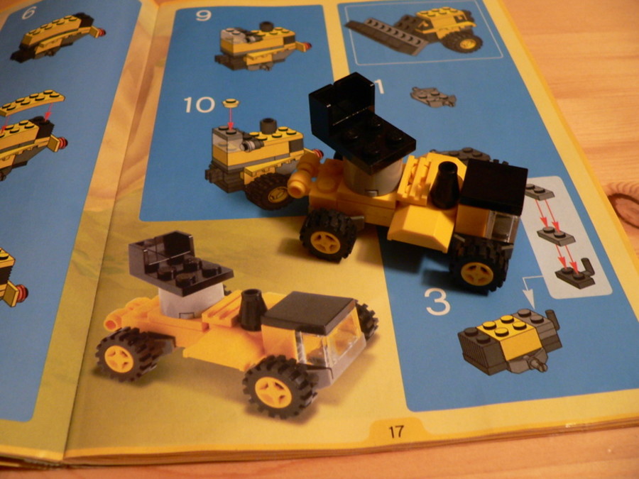 Designer Set 4096: profi rakodó kiegészítőkkel