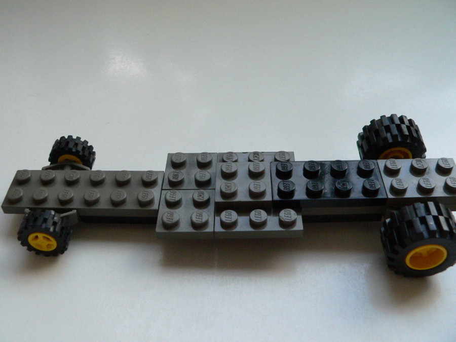 Designer Set 4096: Dragster MOC