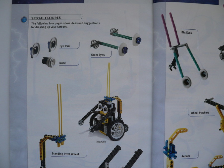3804 RCX 2.0: labdázós Acrobot