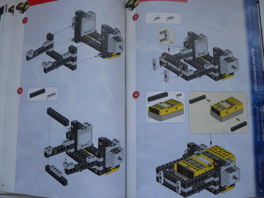 3804 RCX 2.0: labdázós Acrobot