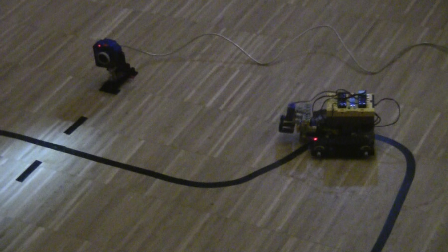 Vonalkövető robot pálya