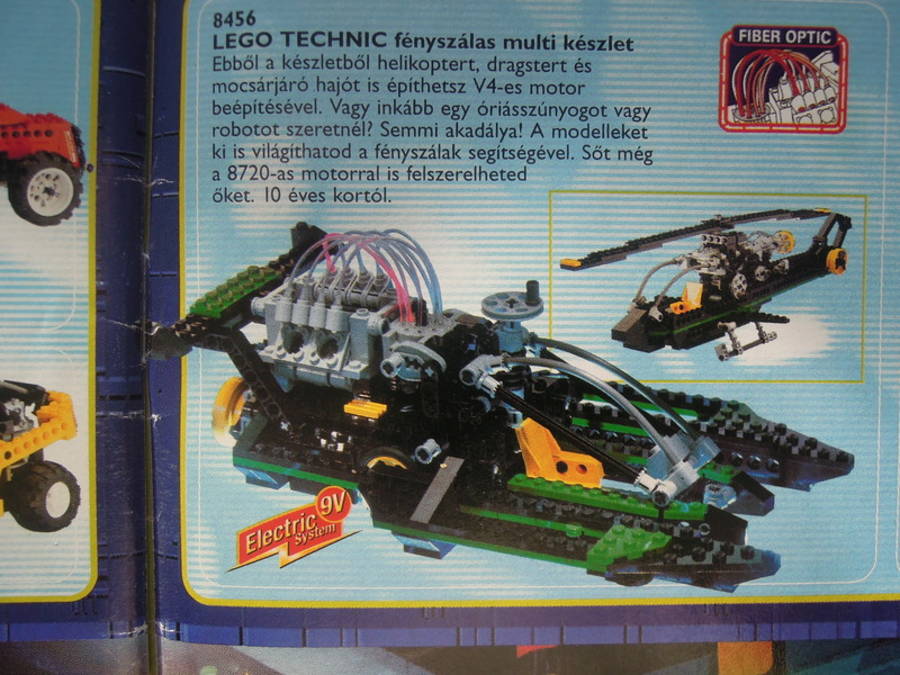 Technic 8456: hidroplane versenyhajó