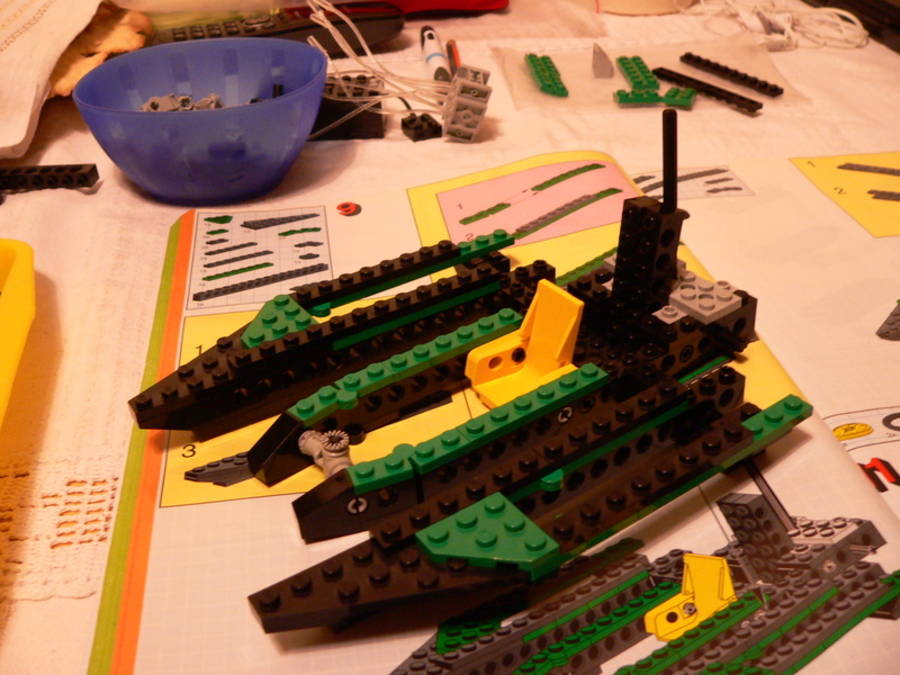Technic 8456: hidroplane versenyhajó
