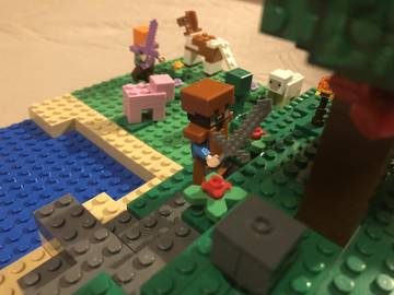 Domboldal a Minecraftban