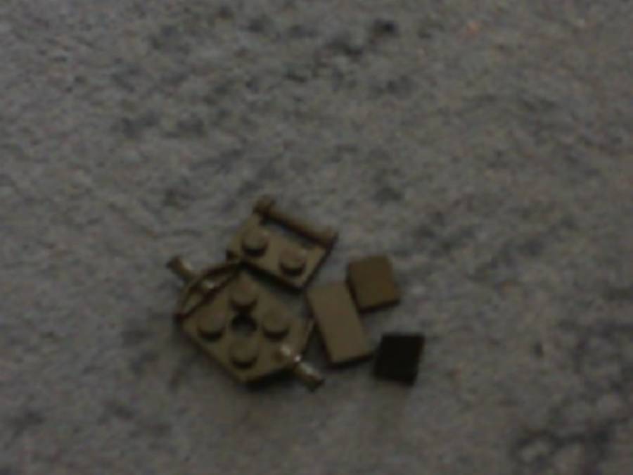 Két házi készítésű LEGO ágyú