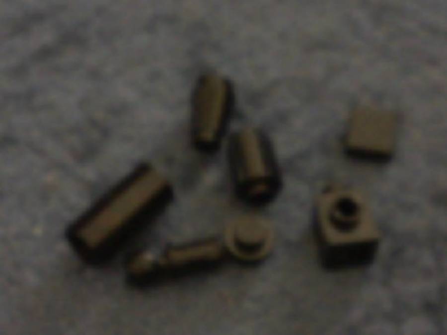 Két házi készítésű LEGO ágyú