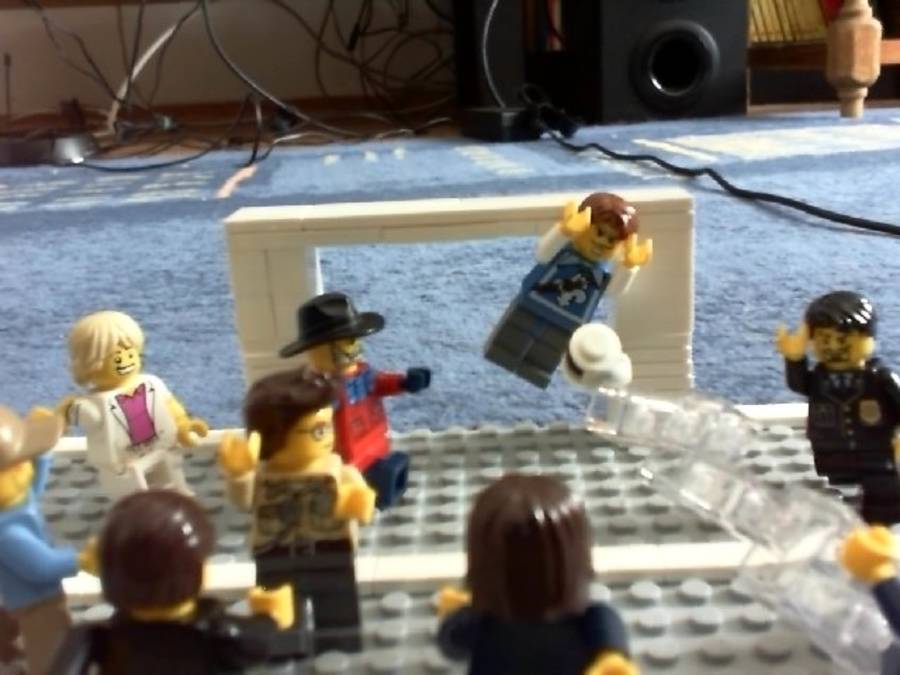 Egy világbajnoki focimeccs LEGO Land-ben