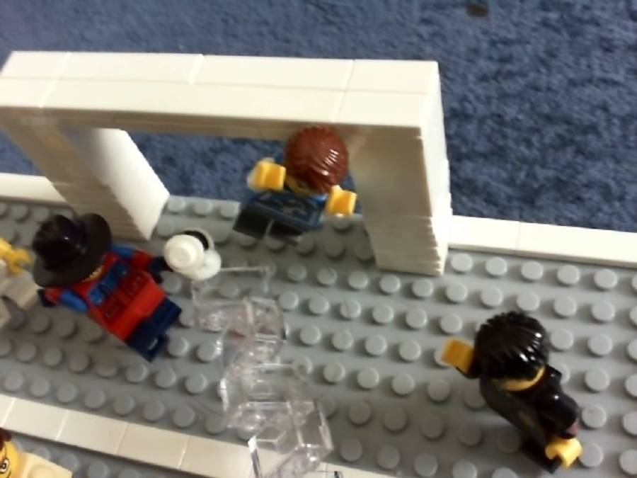Egy világbajnoki focimeccs LEGO Land-ben