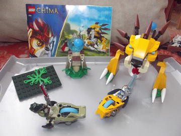 Chima 4, Laval és Cragger speedorz
