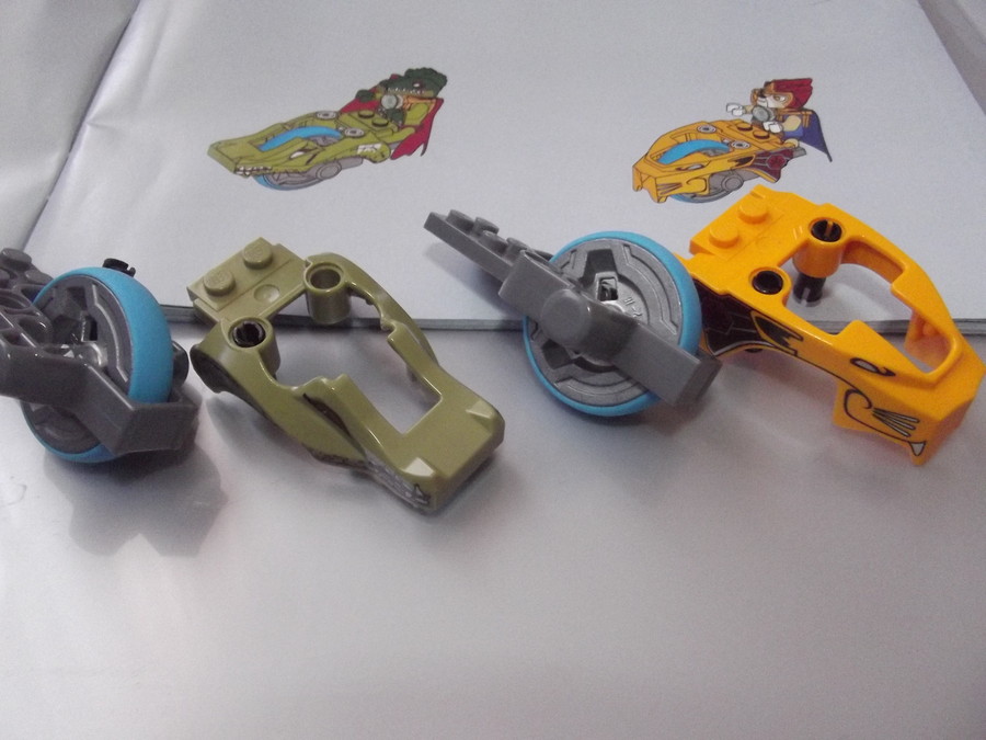 Chima 4, Laval és Cragger speedorz