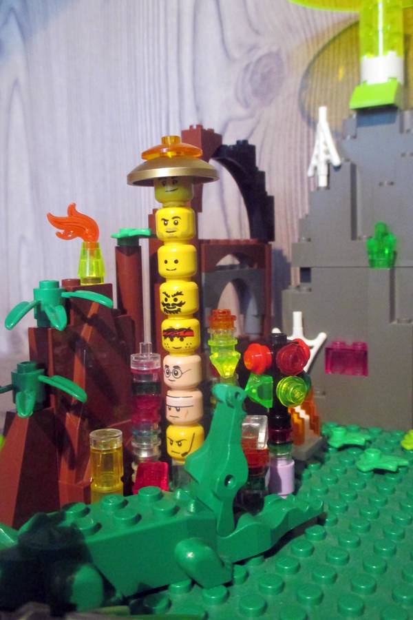 Garmadon várának megtalálása