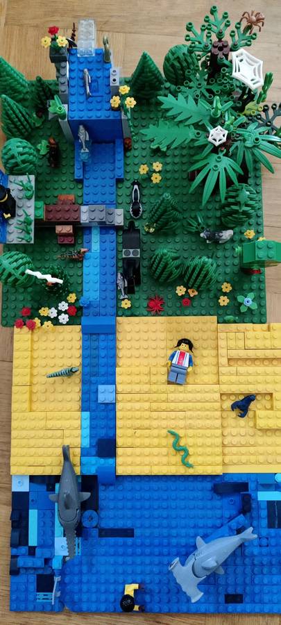 A vízesés titka, a rejtélyes sziget