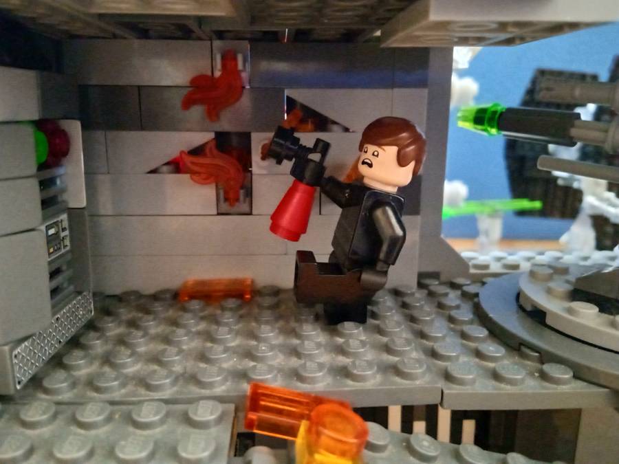 Star Wars: Árok futam, A halálcsillag utolsó pillanatai