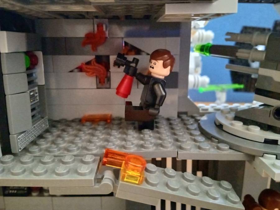 Star Wars: Árok futam, A halálcsillag utolsó pillanatai
