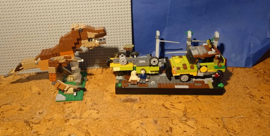 Jurassic Park T-Rex jelenet