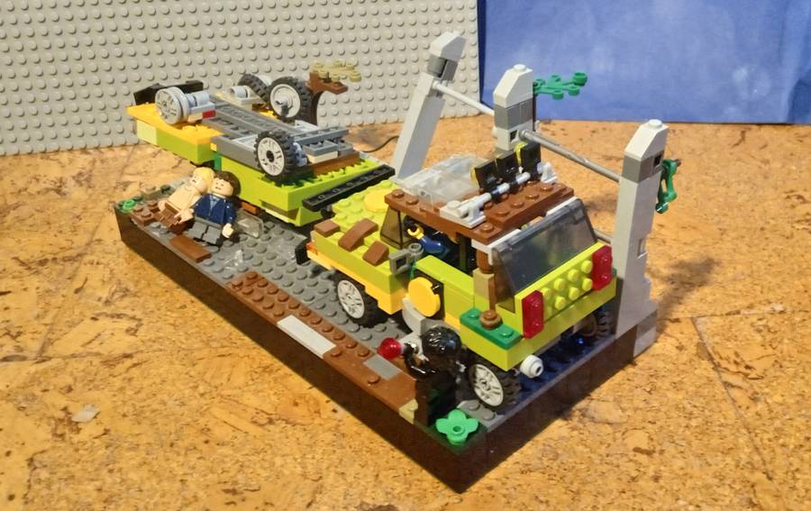 Jurassic Park T-Rex jelenet