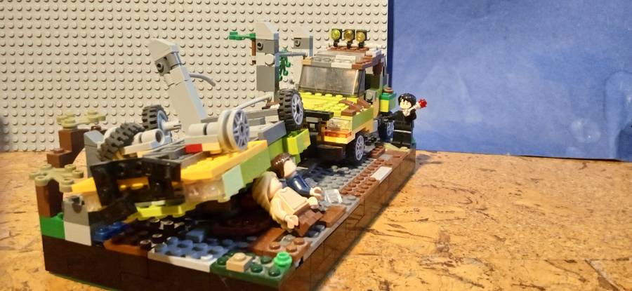 Jurassic Park T-Rex jelenet